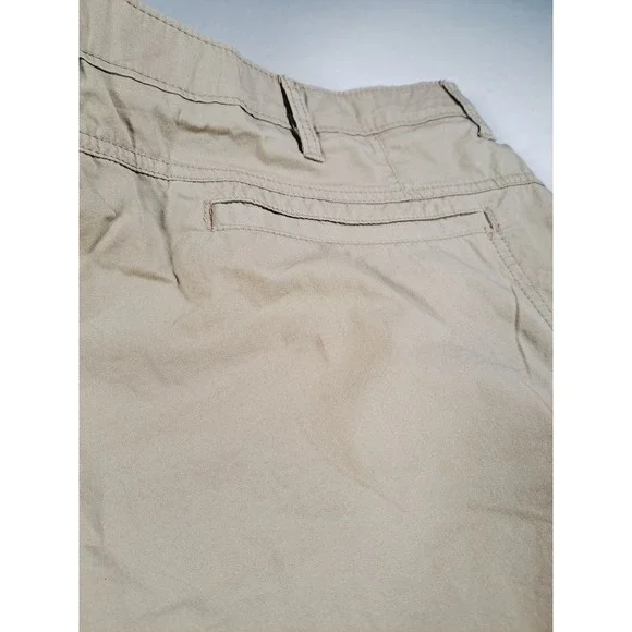 Wrangler Outdoor Men's Cargo Shorts Flex Waistband Quick Dry Tan - Picture 8 of 8
